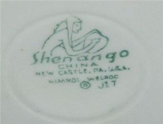 Shenango China Chardon Rose RARE Heavy Coffee Mug Restaurant Diner 