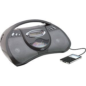 GPX Portable CD Player w AM FM Radio Stereo Music System Home Dorm 