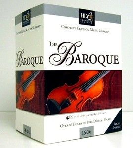16 CD Set Classical Baroque Music Vivaldi Handel Bach