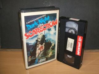 Dark Night of The Scarecrow Pre Cert VHS Video