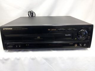 Pioneer CD CDV LD Player CLD D504 Laserdisc and Karaoke Player