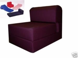 Folding Chairs on Burgundy Sleeper Chair Folding Foam Bed Chair Size