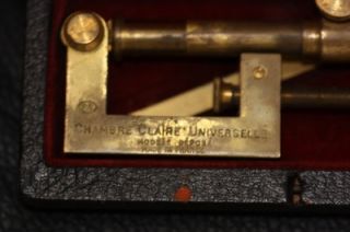Up for auction is this Antique Lucida Chambre Clair Universelle Camera 