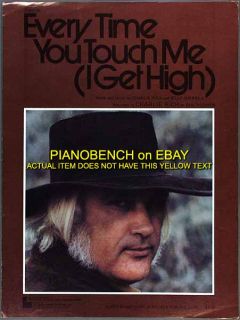 1975 Charlie Rich Every Time You Touch Me I Get High Billy Sherrill 