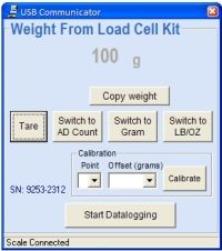 Load Cell 25lb Kit with PCB LCD and Software New