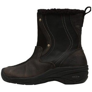 Keen Chester Womens Waterproof Leather Slip on Boots Black or Brown $ 