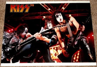 Kiss 1979 Live in Japan Poster Gene Simmons Ace Frehley