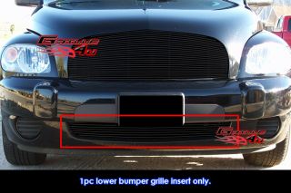 06 10 chevy hhr bumper black billet grille insert c85213h