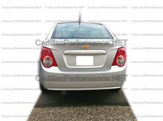 2012 Chevrolet Sonic Polished Muffler Exhaust Tip