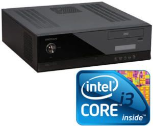 Intel Core i3 2100T Ceton Quad Cable Card TV Blu Ray HTPC Home Theater 