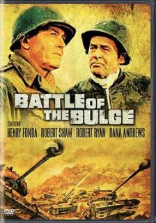 Battle of The Bulge All Star WWII Action Epic DVD New