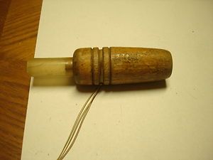 VINTAGE CAJUN DUCK CALL LAKE CHARLES LA MAYBE FOR GOOSE ALSO