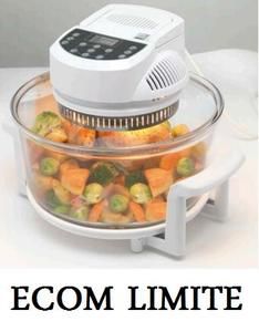 Large 12L Digital Halogen Oven Chicken Convection Cooker Family Size 