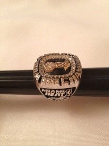 2006 Miami Heat NBA World Championship Ring Authentic Jostens 10K Ring 