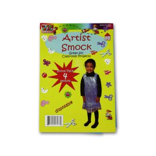 New Wholesale Case Lot 96 Disposable KIDS Artist Art Smock Apron 