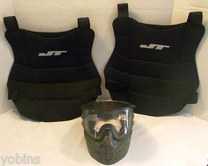 Chest Protectors Paintball 1 Mask Goggle Combo Gen x Global