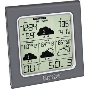 New Indoor Outdoor Wireless Thermometer Weather Station