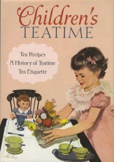Childrens Teatime Book Kids Tea Recipes Hardback New