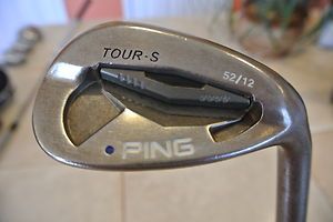   52 Ping Tour S Rustique Blue Dot Gap Wedge Golf Club DG Spinner Shaft