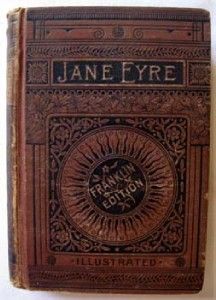 RARE Antique Ornate Jane Eyre Charlotte Bronte 1847 Currer Bell Second 