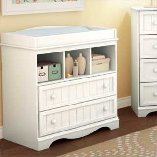 South Shore Andover White Finish Changing Table