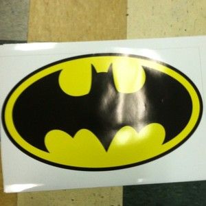 Batman Big Decal Sticker Board Decals NEW 24 x14 BEAN BAG TOSS