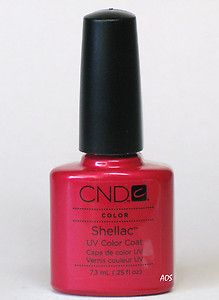 CND Shellac UV Gel Nail Polish Hot Chilis 25 oz