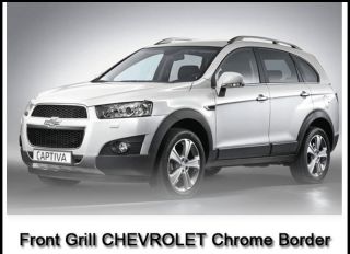 For 2011 2012 Chevy Captiva Front Grill Chevrolet Chrome Bowtie Emblem 