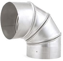 in Rigid Chimney Liner Elbow 90 Degrees Stainless Steel