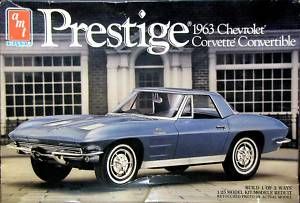 AMT 1963 Chevrolet Corvette Convertible Prestige Series