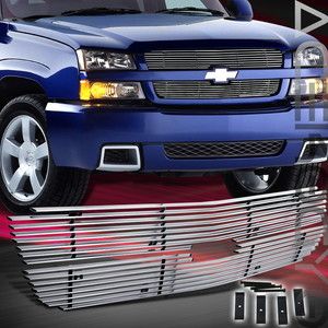 CHEVY 03 04 SILVERADO 2500 3500 PICKUP TRUCK FRONT UPPER LOWER GRILLE 