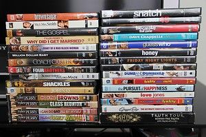    lot 30 Movies Tyler Perry Dave Chappelle Jamie Foxx Usher Denzel etc
