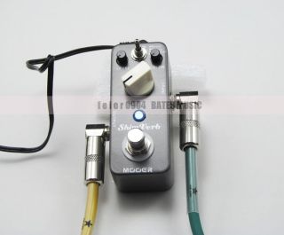 New Effect Pedal MOOER Shimverb Reverb Pedal True Bypass Excellent 