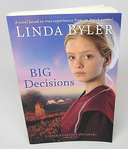 Big Decisions Lizzie Searches for Love Book 3 by Linda Byler (2011 