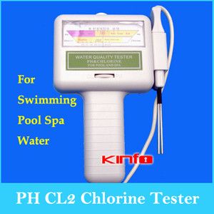 Ph CL2 Chlorine Meter for Pool Spa Water Quality