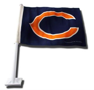 chicago bears car flag