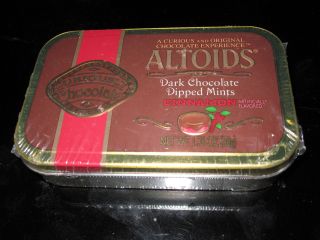 ALTOIDS Cinnamon Dark Chocolate Dipped Mints (10 sealed collector tins 