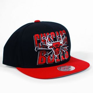Chicago Bulls NZC82 Mitchell Ness Backboard Breaker Snapback Hat 