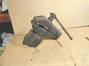   Bench Vise Anvil Old Blacksmith Machinist Tool Chicago Heights