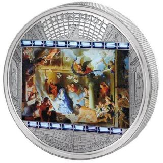Cook Islands 2011 20$ Masterpieces of Art Charles Le Brun Coin 