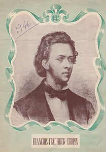   1946 Program the Montreal Philharmonic Orchestra Performance of Chopin