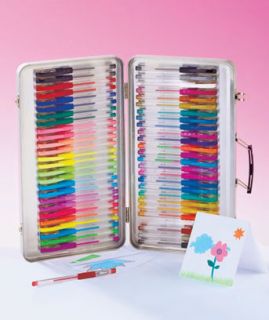   Pens with Case Glitter Neon Scented Classic Metalic Pastel Kids