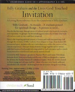 NEW Sealed Christian AUDIO CDs Unabridged Invitation Billy Graham 