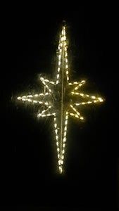 Christmas Large Star LED Lights Yard Display