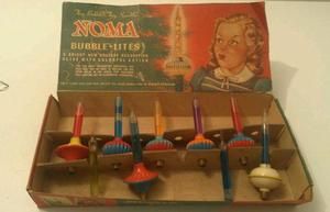Noma Christmas Tree Bubble Lites Pre 1946 in Original Box