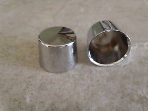 20 Chrome 5 16 Dome Bolt Covers Caps Harley Allen