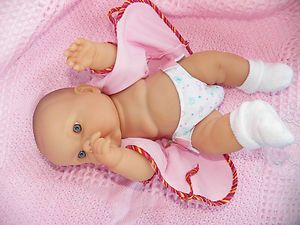 Adorable Chubby Baby Doll for Play or Reborn by Berenguer 10 See Pics 