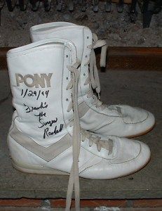 Fight Used Shoes Randall V Chavez Chavez 1st Loss 94