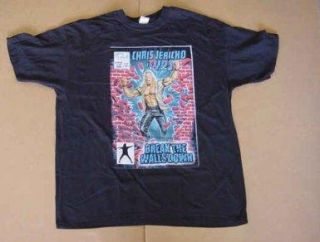 Chris Jericho Walls WWF WWE Vintage T Shirt Brand New