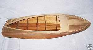 Wood Boat Chris Craft ? Cobra Dumas Boats Wooden Model Unfinished 